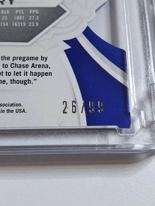 2019 Panini Crown Royale Stephen Curry #67 BLUE CRYSTAL /99 - Ready to Grade