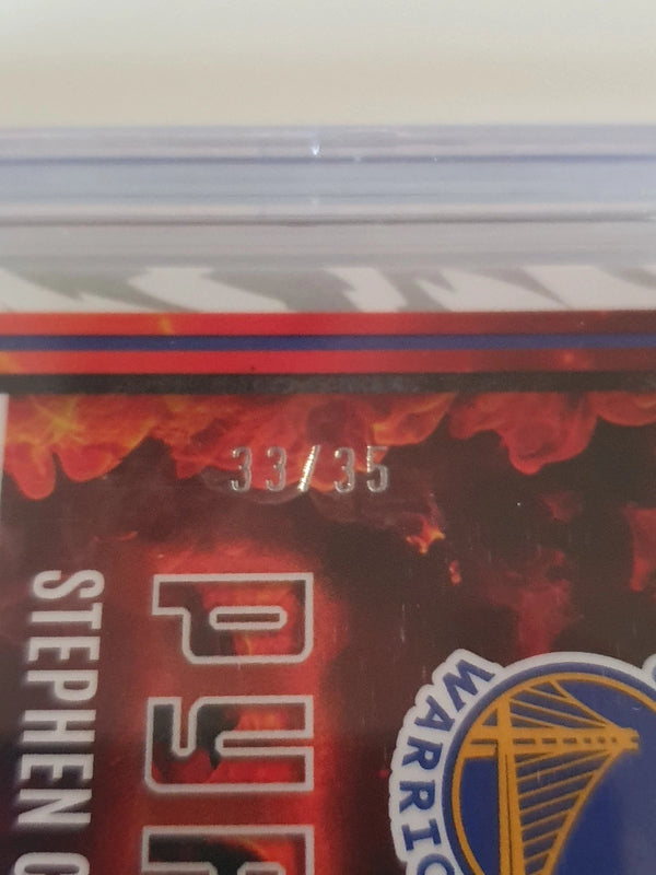 2023 Panini Phoenix Stephen Curry #6 BLUE SCOPE /35 Holo Pyro - BGS 9 (POP 1)