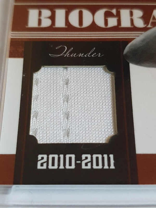 2010 Playoff National Treasures Kevin Durant PATCH /49 Game Worn Jerseys - Rare