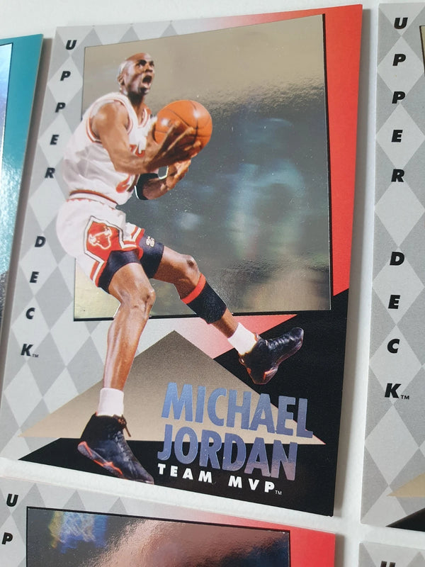 1993 Upper Deck NBA MVP Hologram Set (Complete 36 Cards Set) - Michael Jordan
