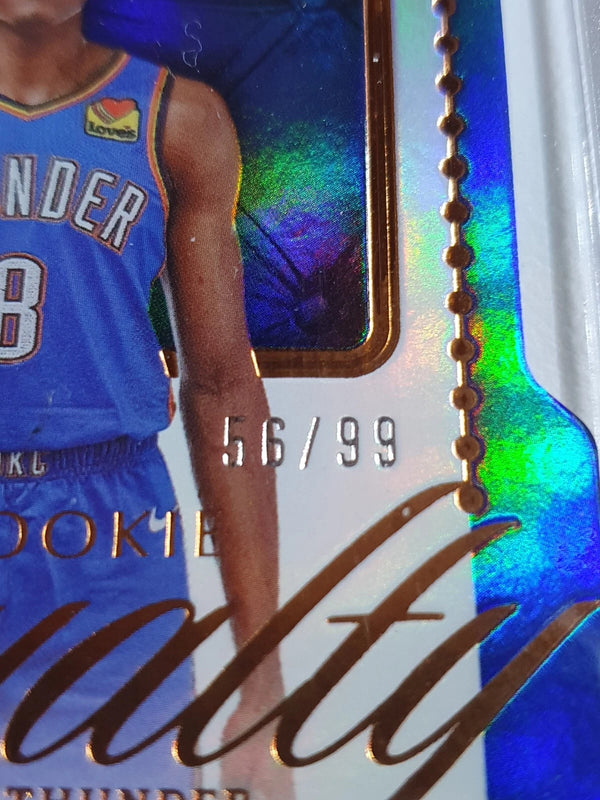 2022 Panini Crown Royale Jalen Williams Rookie #12 BRONZE /99 Die-Cut RC - Rare