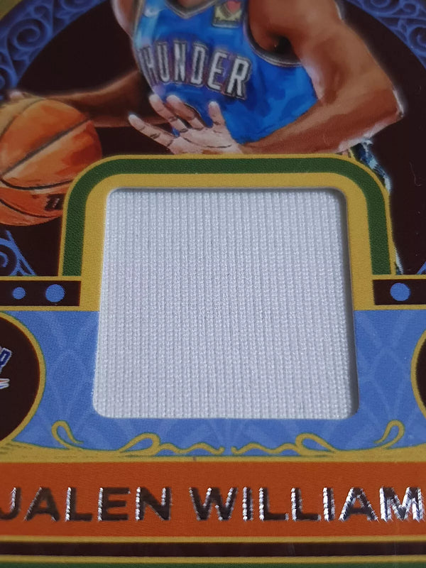 2022 Panini Court Kings Jalen Williams Rookie #PATCH RC Jersey - Rare