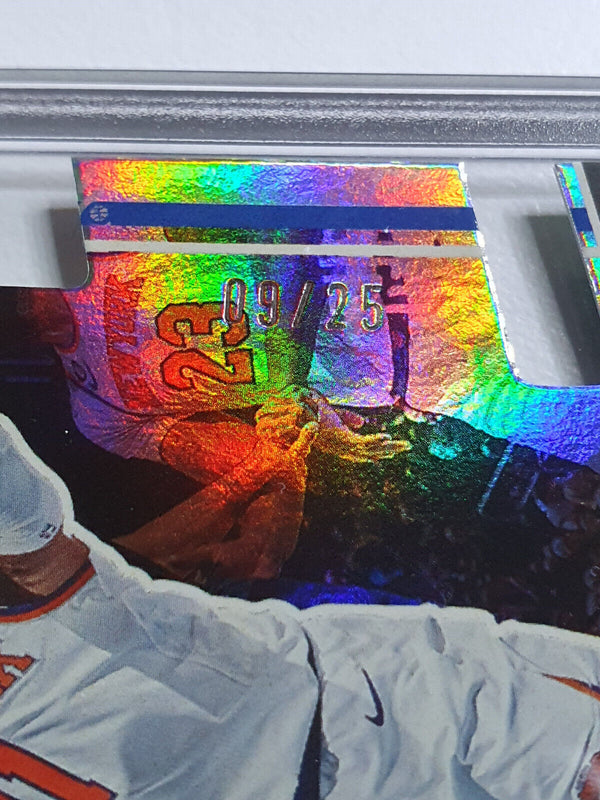 2023 Panini Donruss Jalen Brunson #189 SILVER PRESS PROOF /25 Die Cut Holo