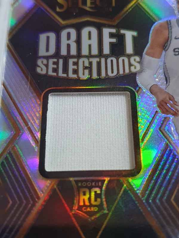 2023 Select Victor Wembanyama Rookie #PATCH Draft Selections Memorabilia - Rare