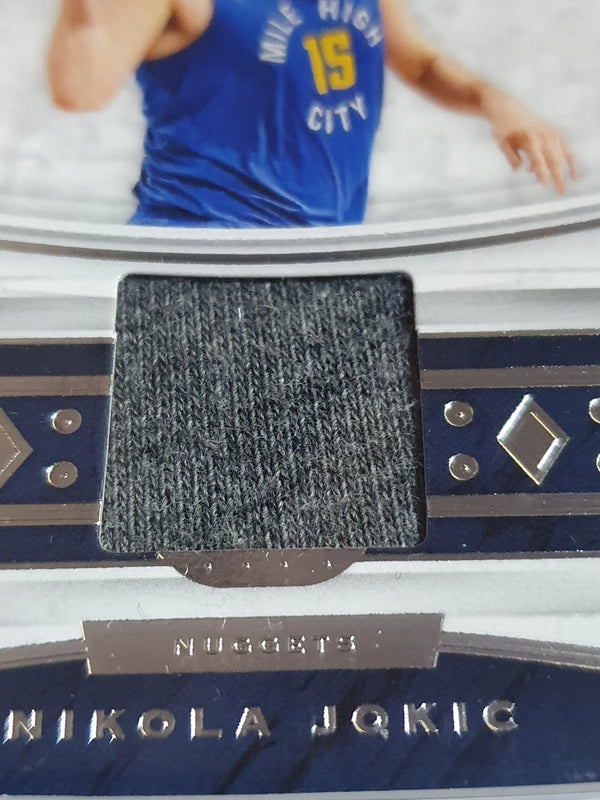 2019 Panini Crown Royale Nikola Jokic #PATCH Game Worn Jersey - Ready to Grade