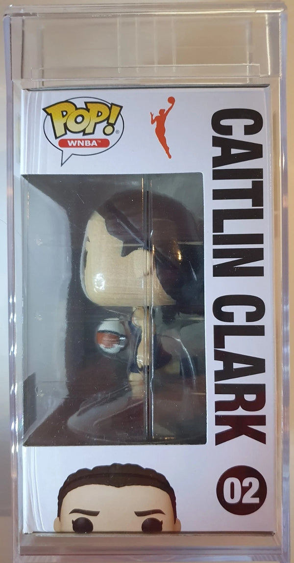 2025 Caitlin Clark Funko PSA 9 Figure #02 - Low POP RARE Encapsulated
