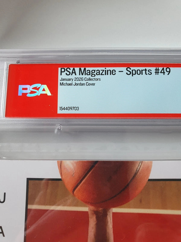2026 PSA Magazine Michael Jordan Cover #49 January - PSA 9.2 (POP 5)
