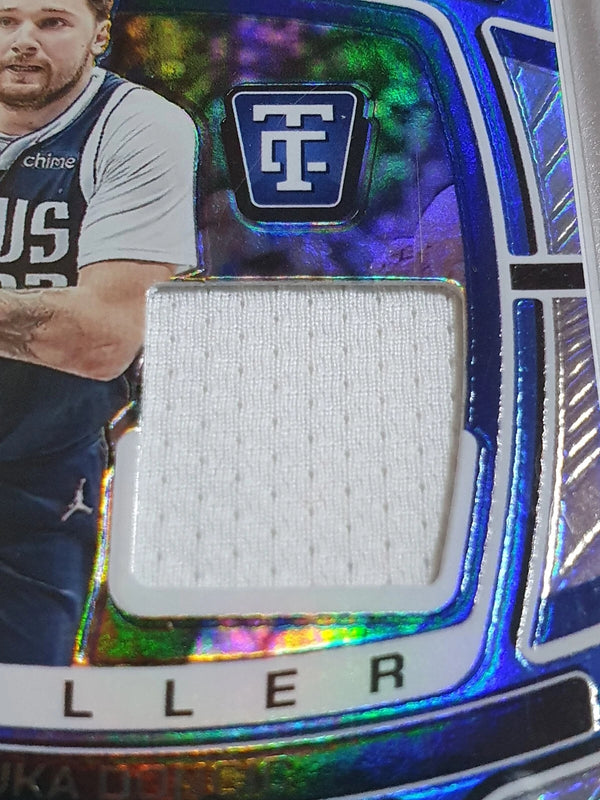2024 Totally Certified Luka Doncic #PATCH SILVER /99 Game Worn Jersey - Rare