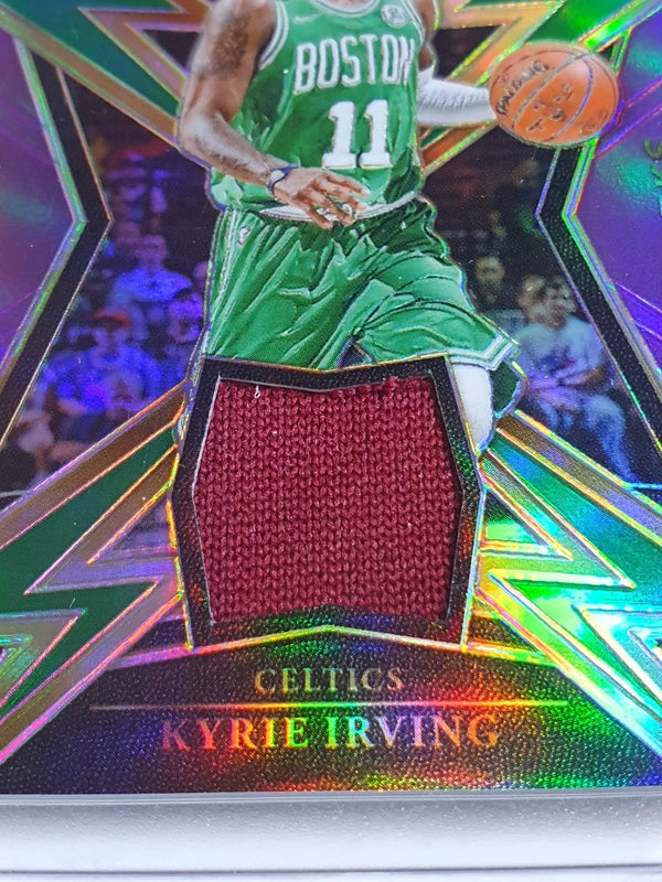 2017 Panini Select Kyrie Irving #PATCH PURPLE /99 Holo Game Worn Jersey - Rare