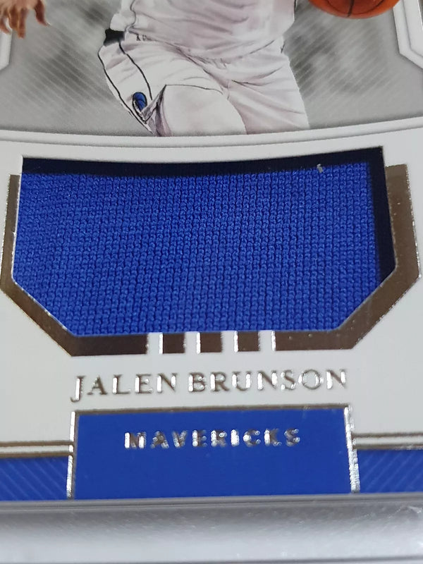 2018 National Treasures Jalen Brunson Rookie #PATCH /99 Jersey Materials RC