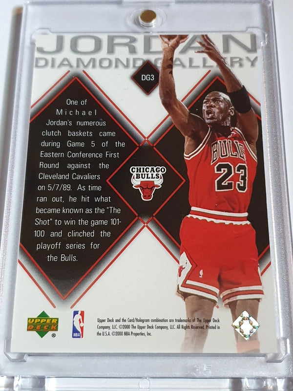 1999 UD Black Diamond Michael Jordan #DG3 Diamond Gallery - Good Condition