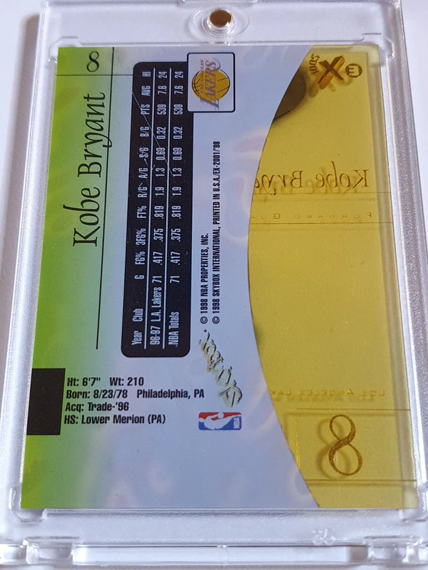 1997 Skybox E-X2001 Kobe Bryant #1 ACETATE Holo Foil - Ready to Grade