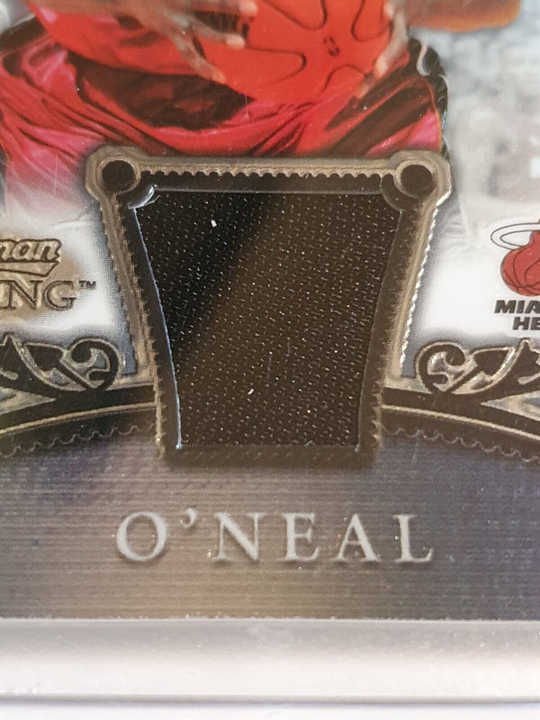 2006 Bowman Sterling Shaquille O'Neal #PATCH Game Worn Black Jersey - Rare