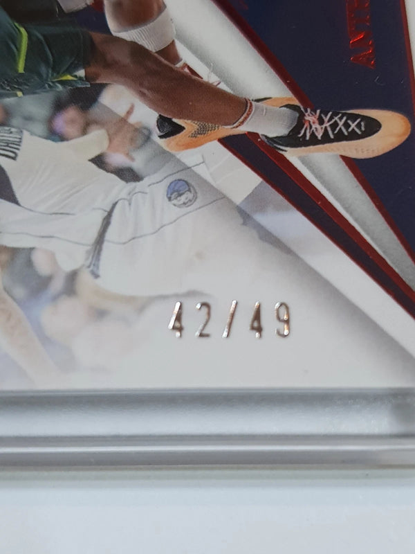 2023 Panini Immaculate Anthony Edwards #81 RED Foil /49 Action Edition - Rare