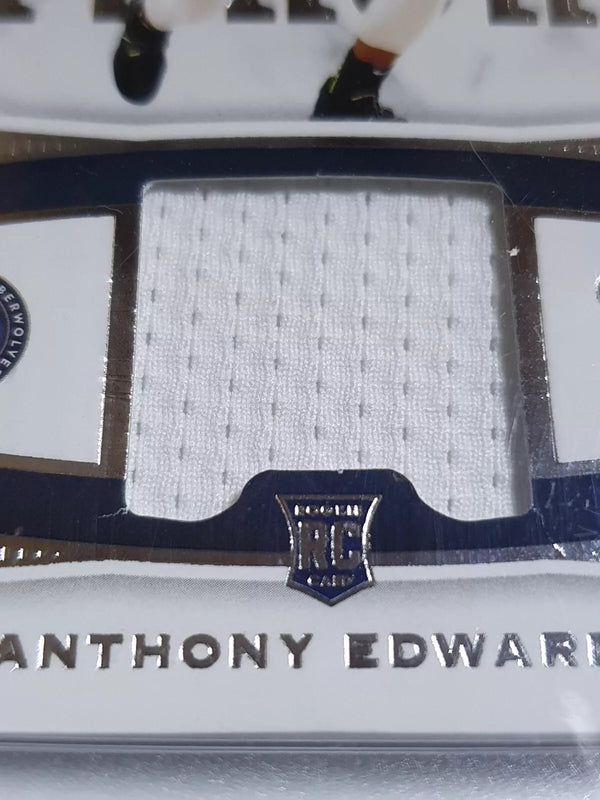 2020 Panini Crown Royale Anthony Edwards Rookie #PATCH Jersey - Good Condition