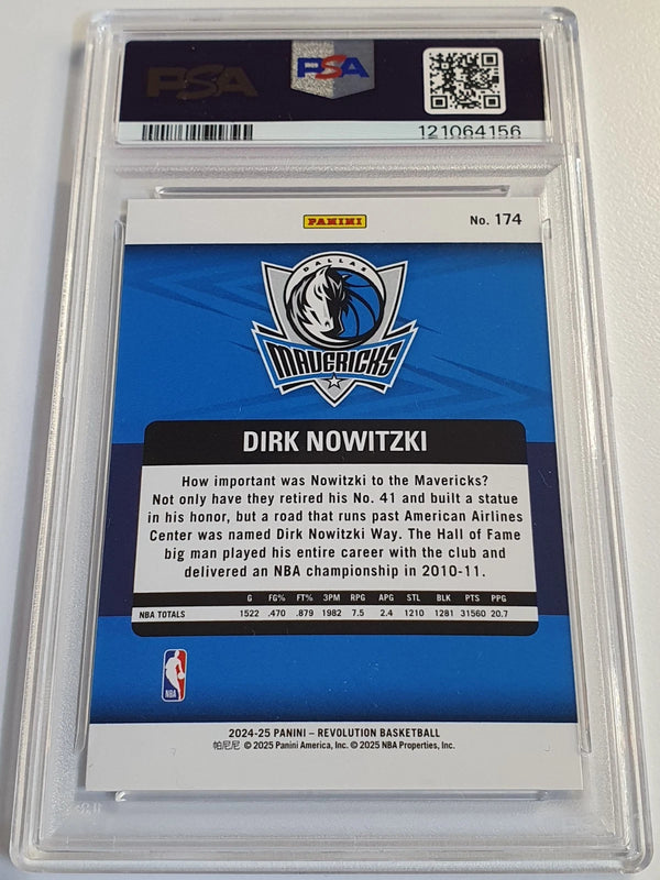 2024 Panini Revolution Dirk Nowitzki #174 Legends - PSA 9 (POP 1)