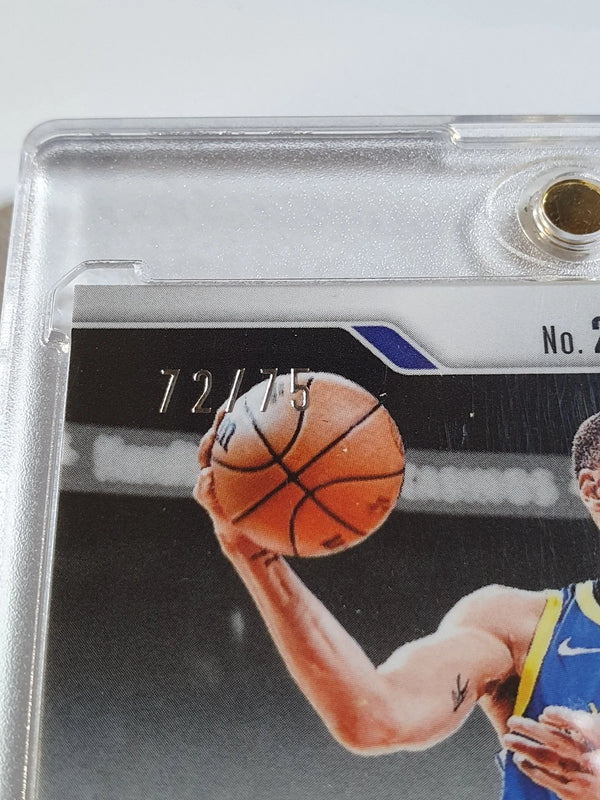 2024 Panini Prizm Stephen Curry #21 RED PULSAR /75 Holo Dominance - Rare