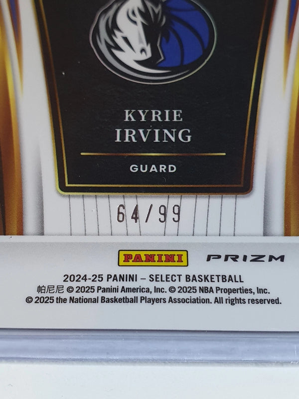 2024 Panini Select Kyrie Irving #19 RED /99 Holo Clutch - Ready to Grade