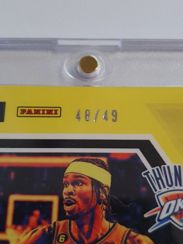 2022 Flux Shai Gilgeous-Alexander #154 SOLAR ECLIPSE /49 Holo - Ready to Grade