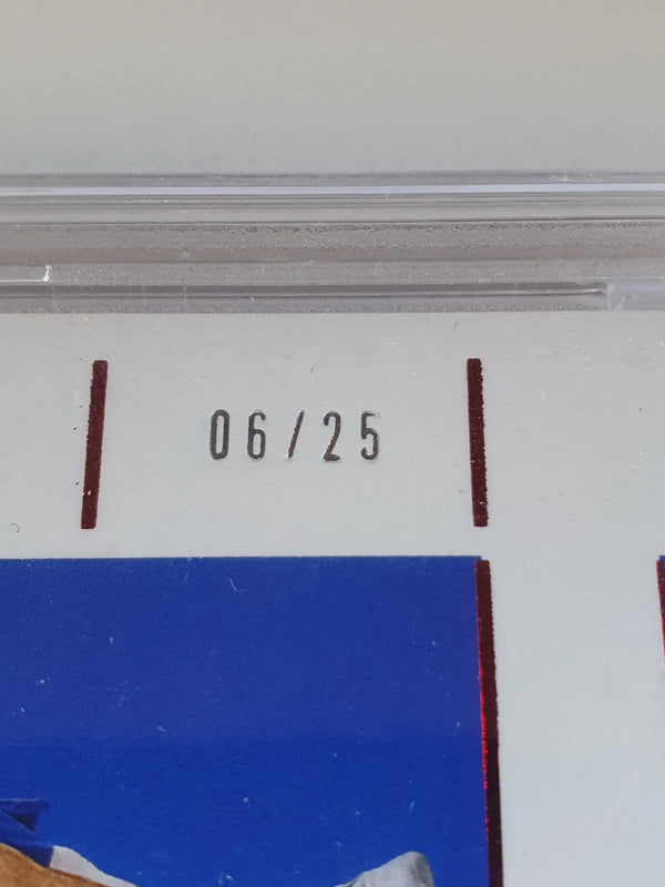 2019 Panini Encased Luka Doncic #90 RED /25 Foil Edition - PSA 9 (POP 5)