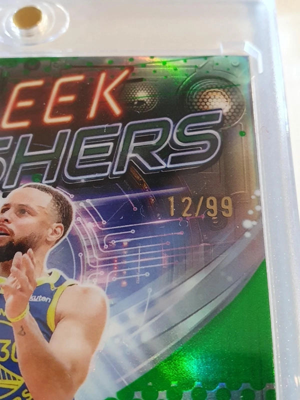 2025 Topps Chrome Stephen Curry #SF1 GREEN /99 Refractor - Ready to Grade