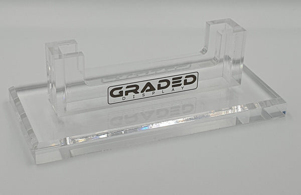 PSA Card Stand - Clear Premium Acrylic Stand for Graded Card Display / Slabs