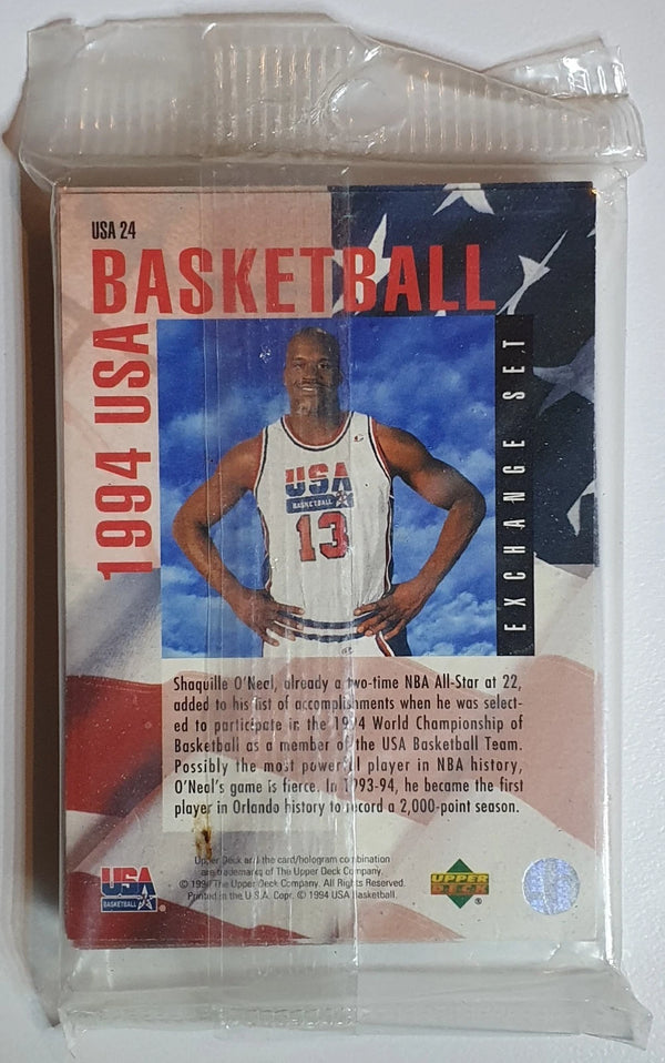 1994 Upper Deck USA Basketball Exchange Set (24 Cards Set) - Factory Sealed (MJ)