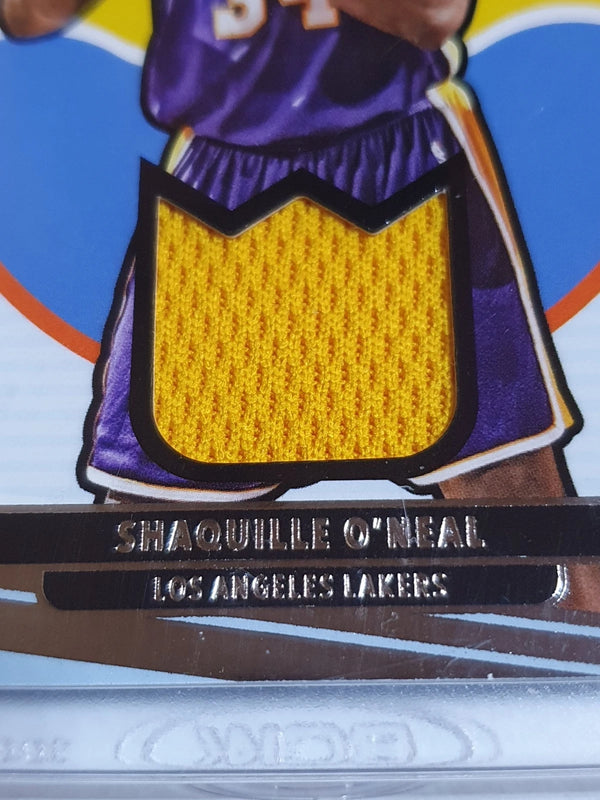 2020 Panini Donruss Shaquille O'Neal #PATCH Game Worn Jersey - Ready to Grade