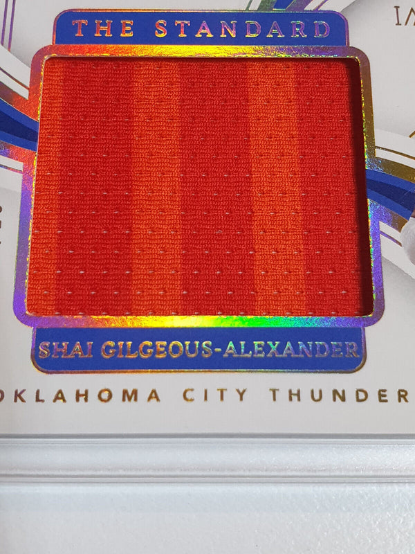 2022 Immaculate Shai Gilgeous-Alexander #PATCH /99 Holo Game Worn Jumbo Jersey