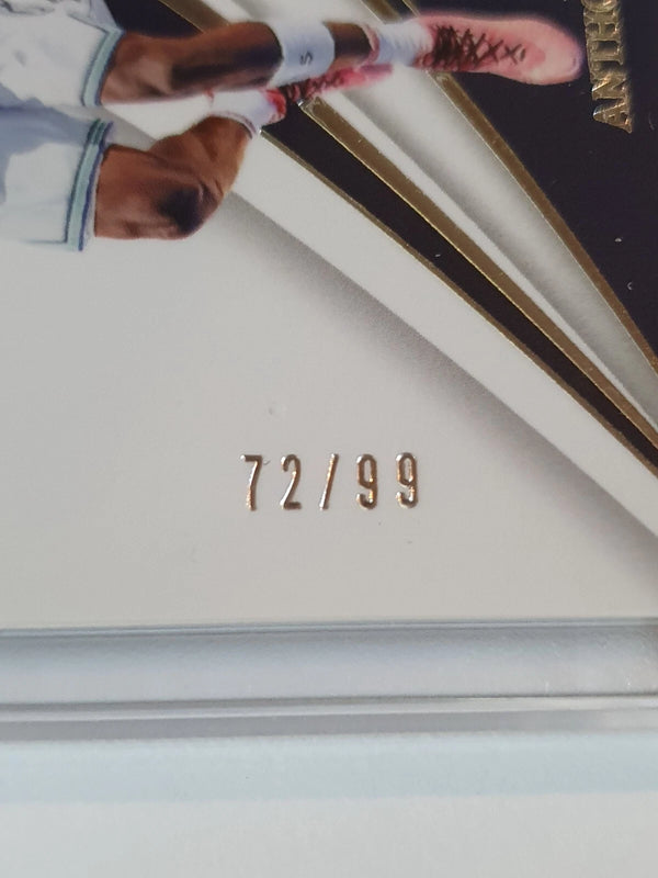 2023 Panini Immaculate Anthony Edwards #27 SILVER /99 Foil Edition - Rare