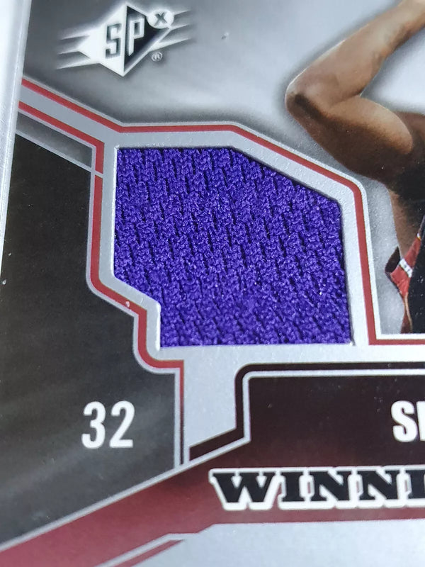 2005 Upper Deck SPx Shaquille O'Neal #PATCH Game Worn Dual Jerseys - Rare