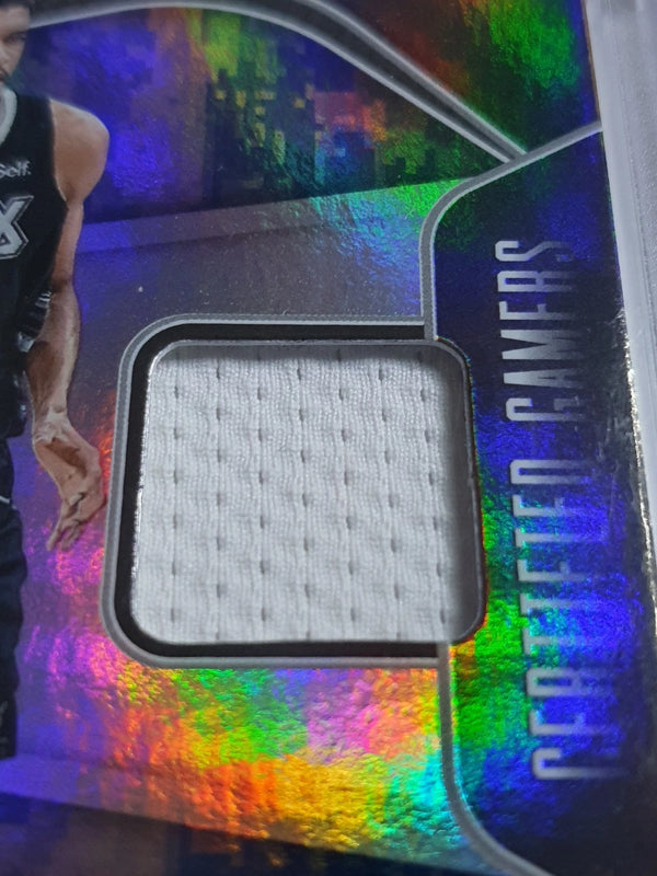 2024 Totally Certified Victor Wembanyama #PATCH PLATINUM BLUE CAMO /35 Jersey