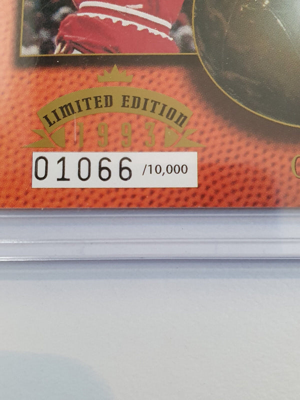 1993 Upper Deck Salutes Michael Jordan /10000 Jumbo Authenticated - Rare