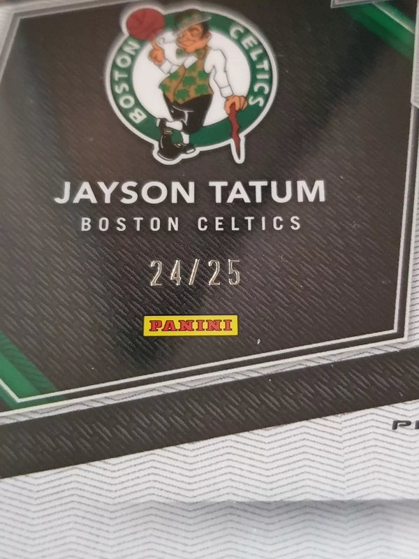 2023 National VIP GOLD Jayson Tatum #30 BLUE YELLOW GREEN /75 Holo - PSA 10