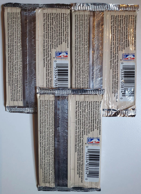 Lot of 3 x of 1994-95 UD Collector's Choice Basketball Series 1 Hobby Packs