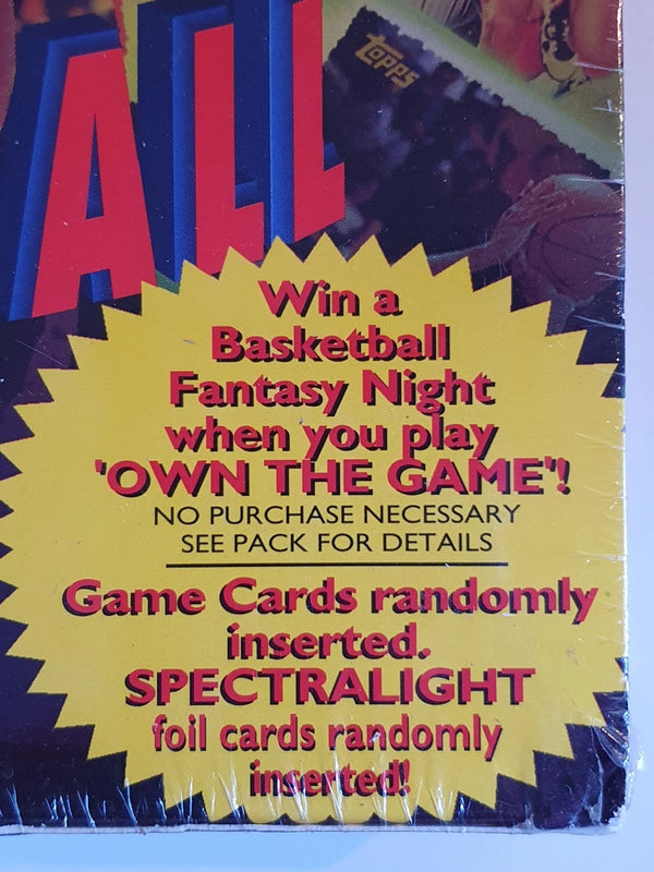 1994-95 Topps NBA Basketball Series 1 Jumbo Pack Box - Factory Sealed (RARE)