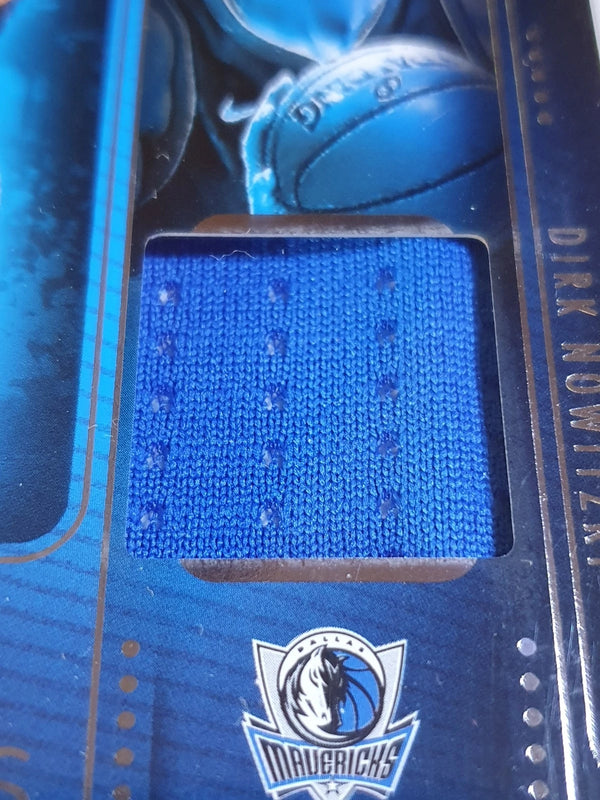 2024 Panini Silhouette Dirk Nowitzki #PATCH Game Worn Jersey - Ready to Grade