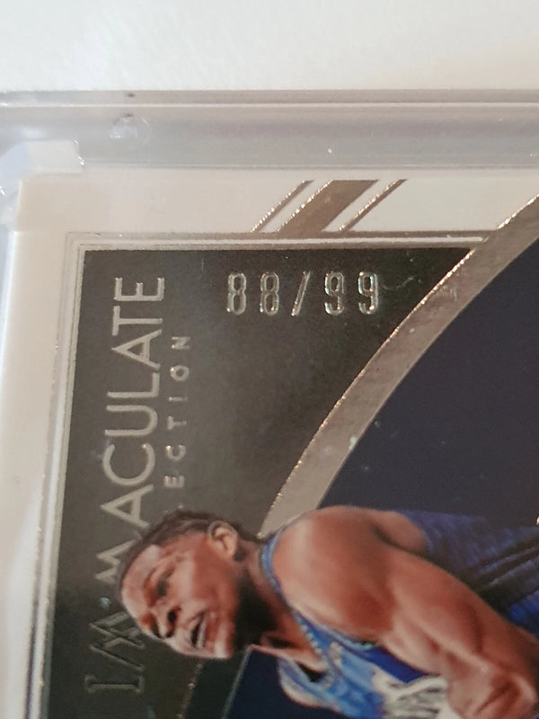2021 Panini Immaculate Anthony Edwards #25 SILVER /99 Foil Edition - Rare