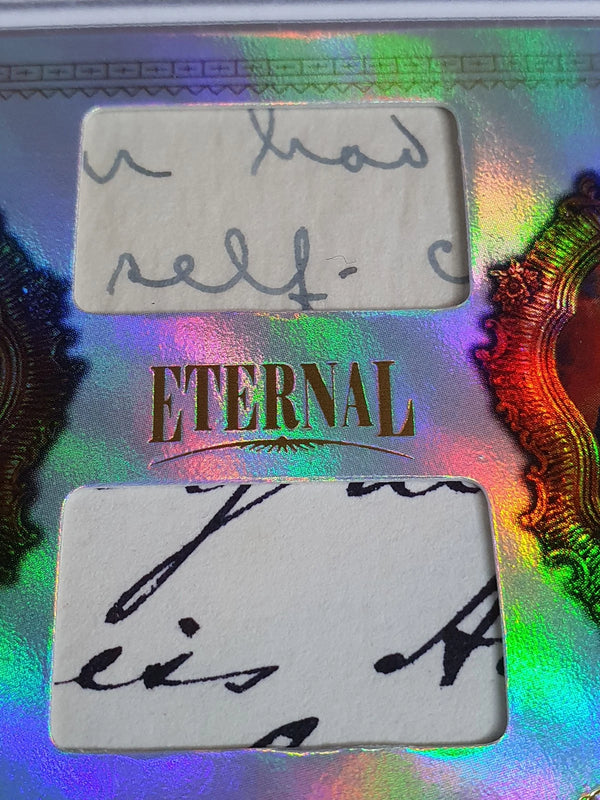 2024 Eternal Michael Jackson John Lennon #RELICS SILVER /50 Dual Relics - Sealed