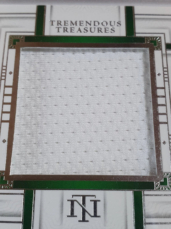 2023 National Treasures Jayson Tatum #PATCH /49 Game Jumbo Worn Jersey - Rare