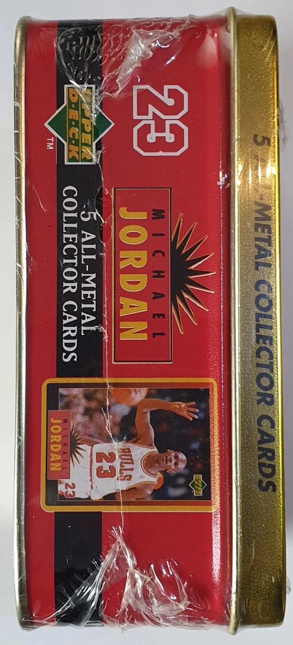 1996 Upper Deck Michael Jordan ALL-METAL Card Set (5 Cards) - Factory Sealed