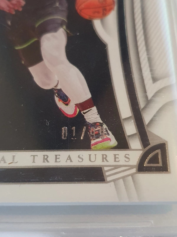 2022 National Treasures Anthony Edwards #99 SILVER 01/99 - BGS 9 (POP 1)