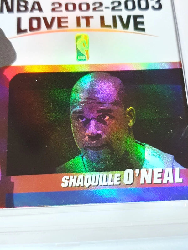 2003 Topps Shaquille O'Neal #LL-SO Holo Love it Live - PSA 9 (POP 10)
