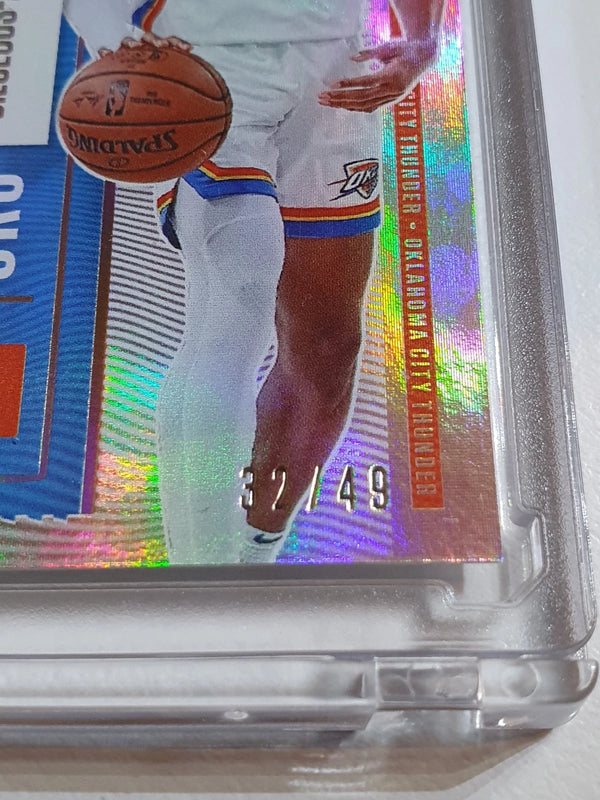 2020 Contenders Optic Shai Gilgeous-Alexander #74 HOLO /49 Finals Ticket - Rare