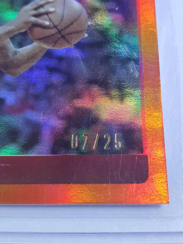 2025 Topps Flagship Isiah Thomas #269 ORANGE RAINBOW /25 Holo - Ready to Grade
