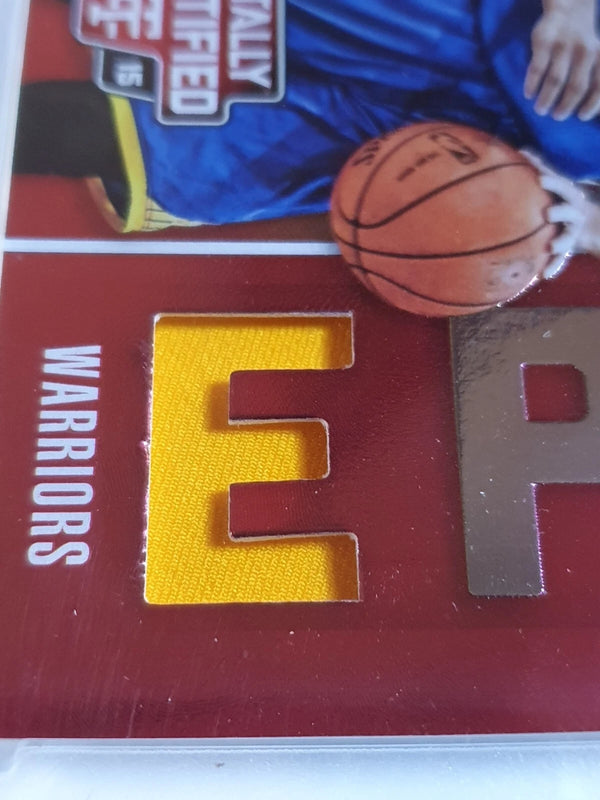 2014 Panini Totally Certified Stephen Curry #PATCH /199 Game Worn Jersey - Rare