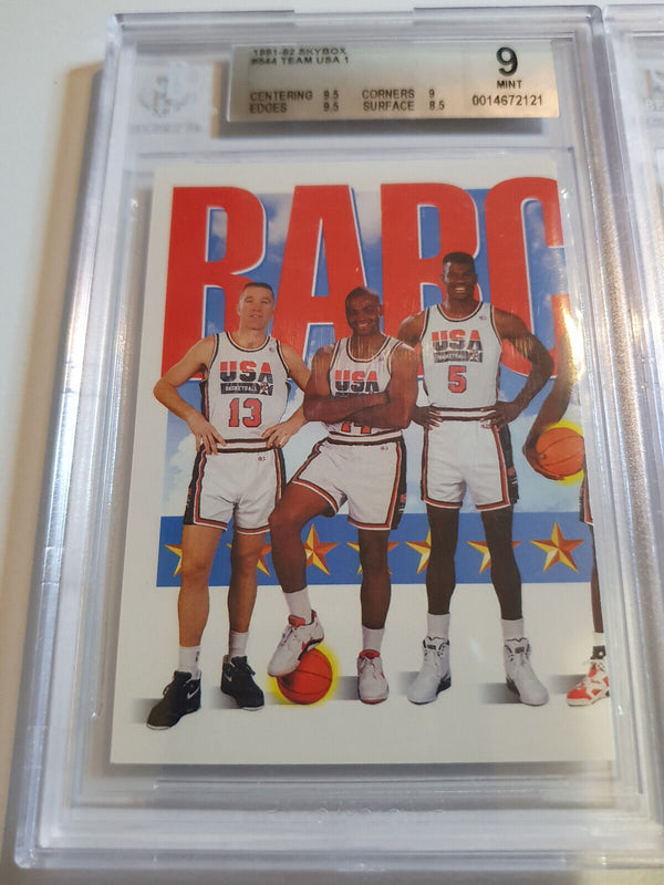 1992 SkyBox USA Basketball 3-PC SET 