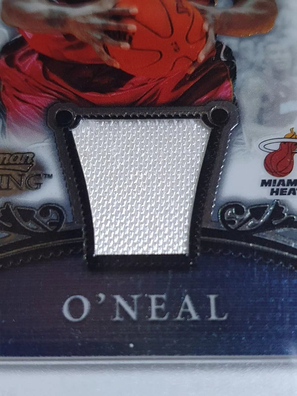 2006 Bowman Sterling Shaquille O'Neal #PATCH Game Worn Jersey - Ready to Grade