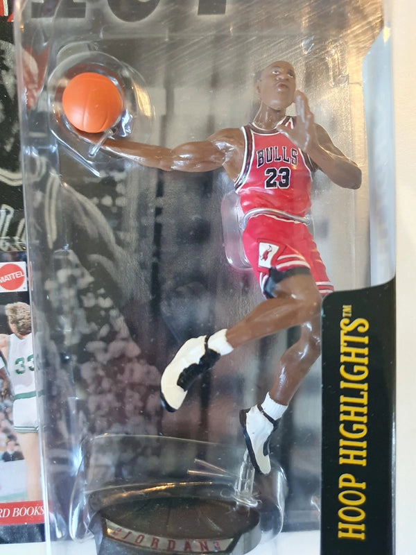 1999 Upper Deck Mattel Michael Jordan Hoops 3 Figurine - Sealed Figure & Card