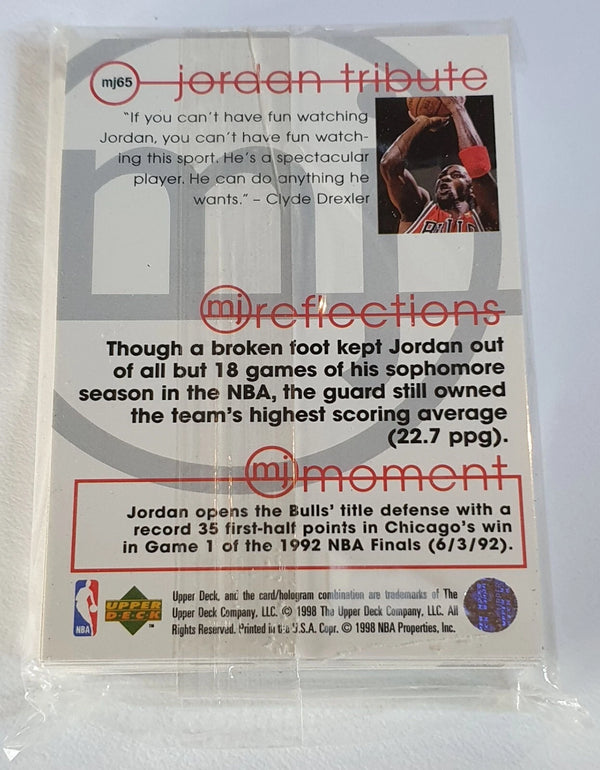 1998 Upper Deck Michael Jordan Tribute Series III Reflections (30 Cards) Sealed